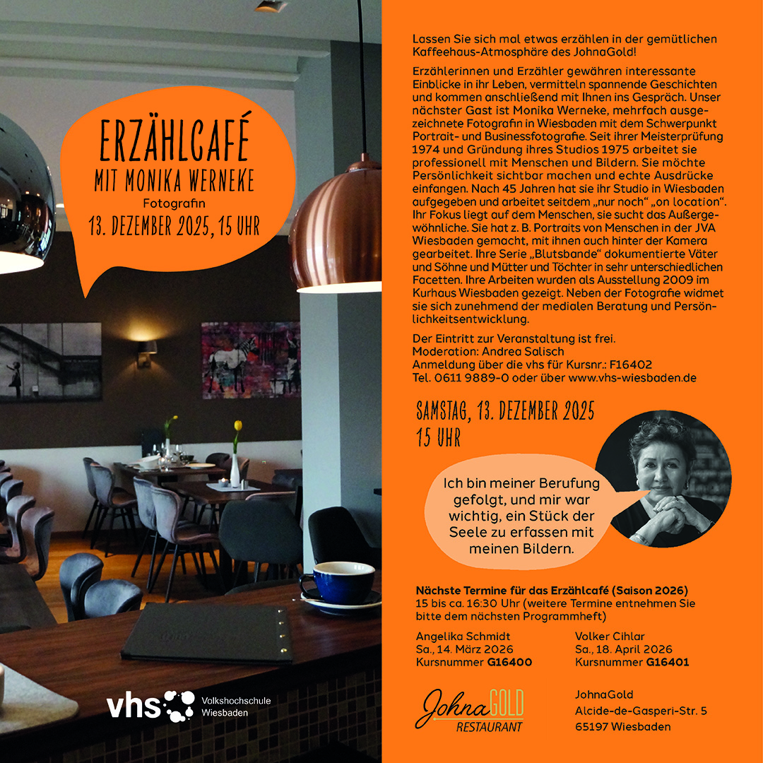 Öffnet die Seite 'Erzählcafé im Dezember'