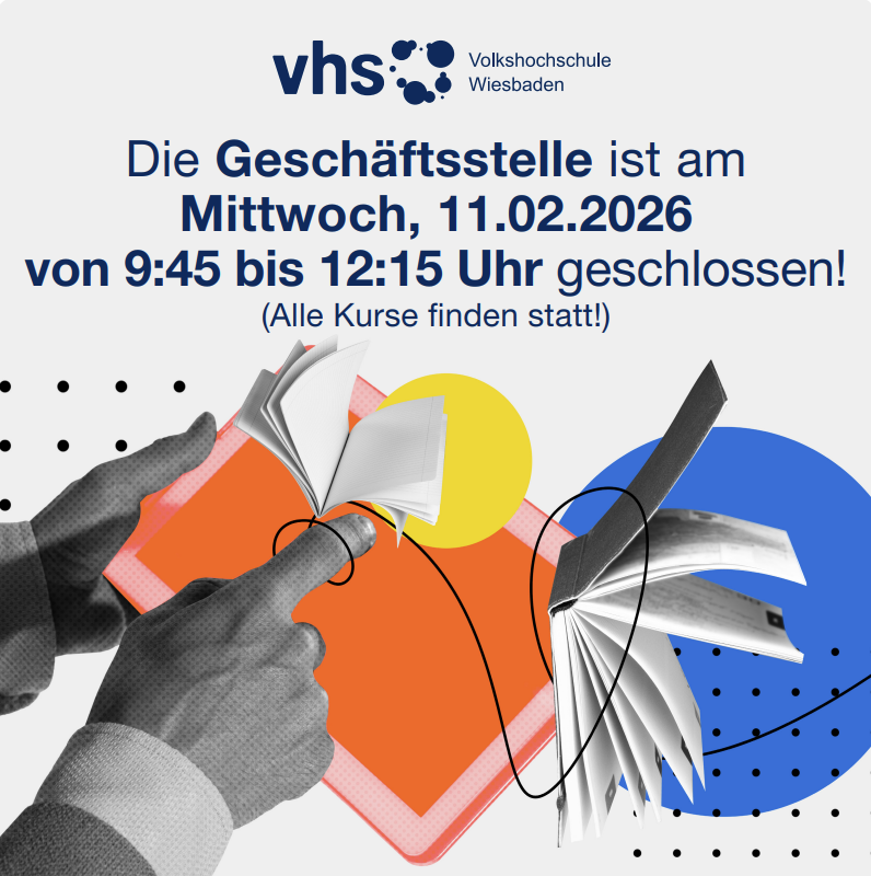 Öffnet die Seite 'Geschäftsstelle geschlossen'